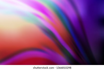 Dark Pink vector blurred shine abstract template. Abstract colorful illustration with gradient. The best blurred design for your business.