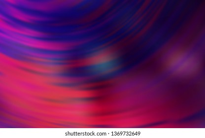 Dark Pink vector blurred shine abstract background. Colorful abstract illustration with gradient. Background for a cell phone.