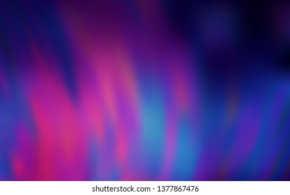 Dark Pink vector blurred shine abstract background. A completely new colored illustration in blur style. Blurred design for your web site.