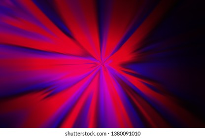 Dark Pink vector blurred shine abstract texture. A completely new colored illustration in blur style. New style for your business design.