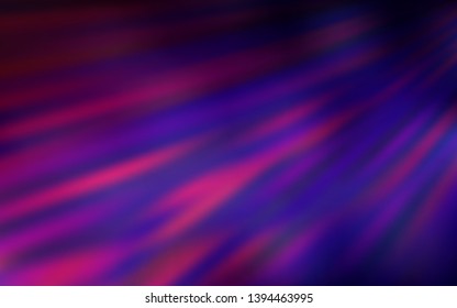 Dark Pink vector blurred shine abstract texture. Shining colored illustration in smart style. Elegant background for a brand book.
