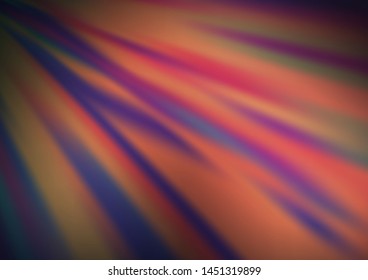 Dark Pink vector blurred shine abstract pattern. Colorful abstract illustration with gradient. A completely new template for your design.