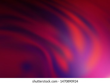 Dark Pink vector blurred shine abstract background. Colorful illustration in abstract style with gradient. The template for backgrounds of cell phones.