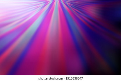 Dark Pink vector blurred shine abstract texture. Creative illustration in halftone style with gradient. New style design for your brand book.
