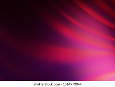 Dark Pink vector blurred shine abstract pattern. Colorful illustration in abstract style with gradient. A completely new template for your design.