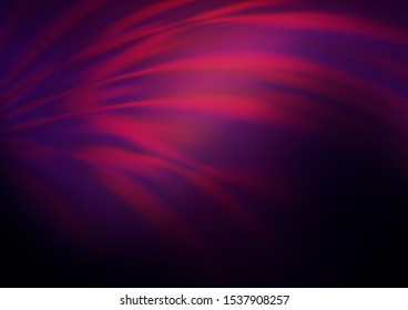 Dark Pink vector blurred shine abstract background. Colorful abstract illustration with gradient. A completely new template for your design.