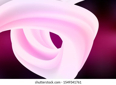 Dark Pink vector blurred shine abstract background. New colored illustration in blur style with gradient. The best blurred design for your business.