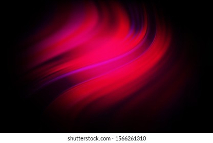 Dark Pink vector blurred shine abstract template. Glitter abstract illustration with gradient design. New design for your business.