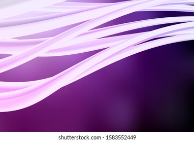 Dark Pink vector blurred shine abstract template. An elegant bright illustration with gradient. New style for your business design.