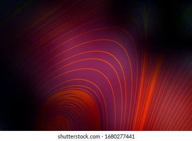 Dark Pink vector blurred shine abstract template. Modern abstract illustration with gradient. New style design for your brand book.