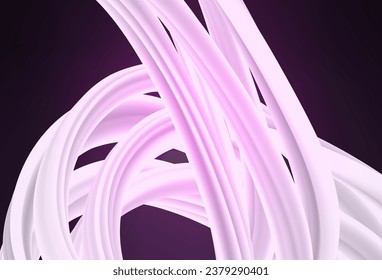 Dark Pink vector blurred shine abstract template. Shining colorful illustration in smart style. Background for designs.