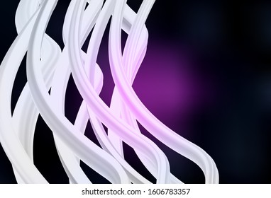 Dark Pink vector blurred template. Colorful illustration in abstract style with gradient. New style design for your brand book.