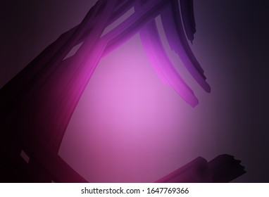 Dark Pink vector blurred template. A completely new colored illustration in blur style. Elegant background for a brand book.
