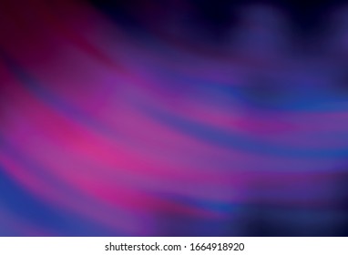 Dark Pink vector blurred template. A completely new colored illustration in blur style. The best blurred design for your business.