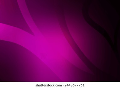 Plantilla borrosa de vector rosa oscuro. Nueva ilustración de color en estilo desenfocado con degradado. Diseño inteligente para su trabajo.
