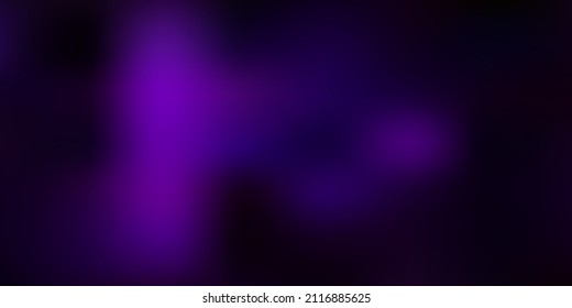 Dark pink vector blurred texture. Colorful illustration with gradient in halftone style. Modern design for your apps.