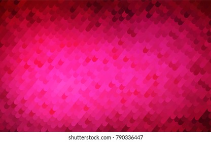 Dark Pink vector blurry arched background. A completely new color illustration in a vague style. The polygonal design can be used for your web site.