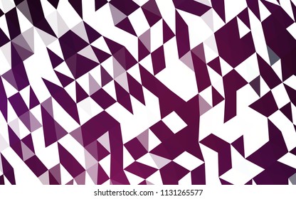 Dark Pink vector blurry hexagon pattern. Brand new colored illustration in blurry style with gradient. The polygonal design can be used for your web site.