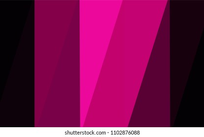 Dark Pink vector blurry triangle template. Colorful abstract illustration with gradient. That new template can be used for your brand book.