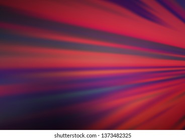 Dark Pink vector bokeh and colorful pattern. Glitter abstract illustration with an elegant design. The template can be used for your brand book.