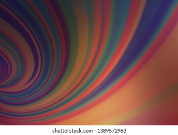 Dark Pink vector bokeh and colorful pattern. Modern geometrical abstract illustration with gradient. A completely new template for your design.