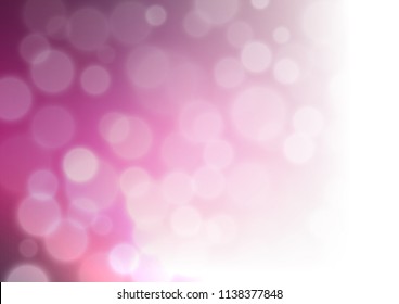 Dark Pink vector bokeh template. An elegant bright illustration with gradient. A new texture for your design.