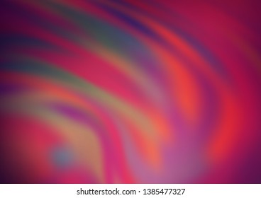 Dark Pink vector bokeh template. A vague abstract illustration with gradient. A new texture for your design.