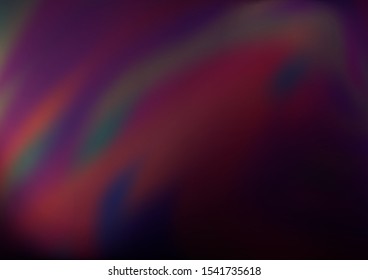 Dark Pink vector bokeh template. Modern geometrical abstract illustration with gradient. A completely new template for your design.