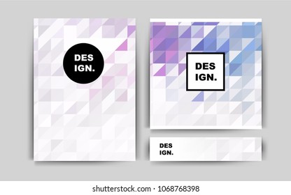 Dark Pink vector brochure for ui, ux design. Glitter abstract design concept with text box. New design for a poster, banner of your website.
