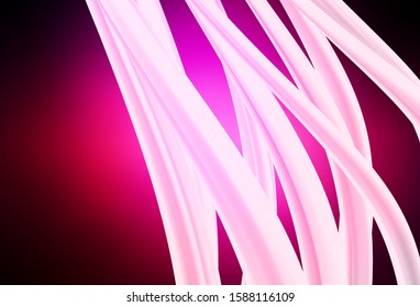 Dark Pink vector colorful abstract background. Glitter abstract illustration with gradient design. New style for your business design.