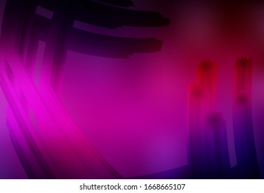 Dark Pink vector colorful blur background. Creative illustration in halftone style with gradient. Elegant background for a brand book.