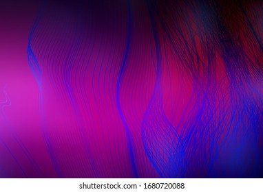 Dark Pink vector colorful blur background. A completely new colored illustration in blur style. The best blurred design for your business.