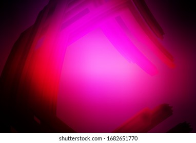Dark Pink vector colorful blur backdrop. Colorful abstract illustration with gradient. New style design for your brand book.