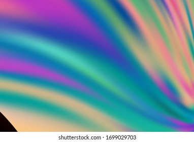 Dark Pink vector colorful blur backdrop. Glitter abstract illustration with gradient design. New way of your design.