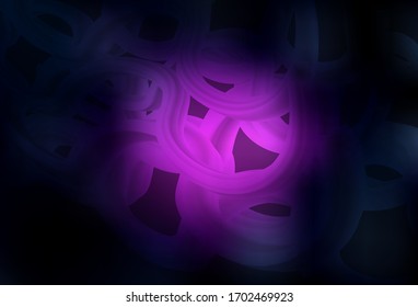 Dark Pink vector colorful blur backdrop. Creative illustration in halftone style with gradient. Elegant background for a brand book.