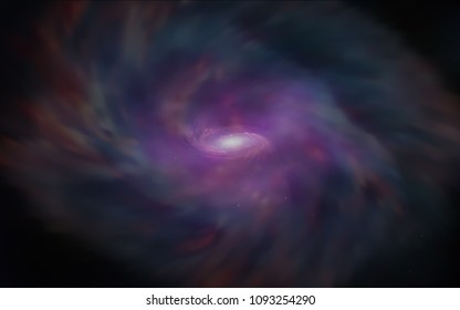 Dark Pink vector cover with astronomical stars. Blurred decorative design in simple style with galaxy stars. Smart design for your business advert.