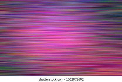 Dark Pink vector cover with long lines. Blurred decorative design in simple style with lines. Smart design for your business advert.