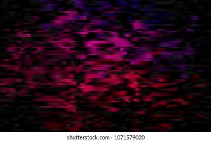 Dark Pink vector cover with long lines. Shining colored illustration with narrow lines. The template can be used as a background.