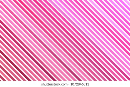 Dark Pink vector cover with long lines. Blurred decorative design in simple style with lines. The pattern can be used for websites.