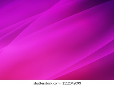 Dark Pink vector cover with long lines. Shining colored illustration with narrow lines. The pattern can be used as ads, poster, banner for commercial.