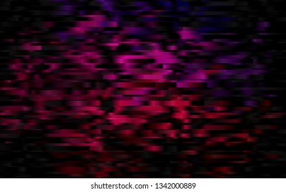 Dark Pink vector cover with long lines. Shining colored illustration with narrow lines. The pattern can be used for websites.