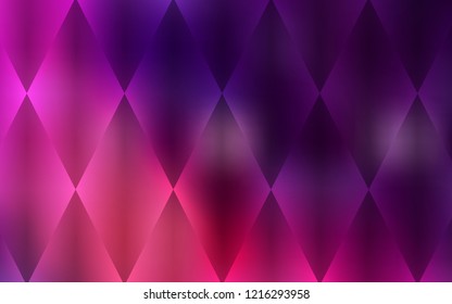 Dark Pink vector cover in polygonal style. Beautiful illustration with rectangles and squares. The template can be used as a background.