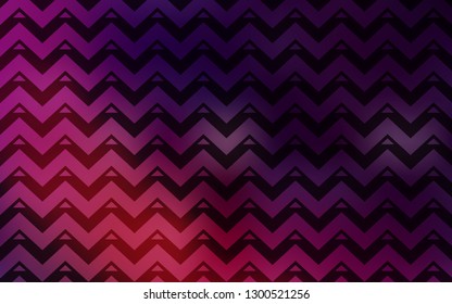 Dark Pink vector cover with polygonal style. Beautiful illustration with triangles in nature style. Pattern for booklets, leaflets