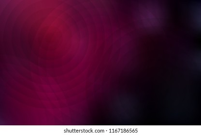 Dark Pink vector cover with spots. Modern abstract illustration with colorful water drops. Pattern can be used for futuristic ad, booklets.