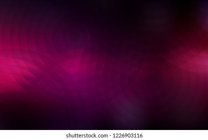 Dark Pink vector cover with spots. Glitter abstract illustration with blurred drops of rain. Pattern can be used for beautiful websites.