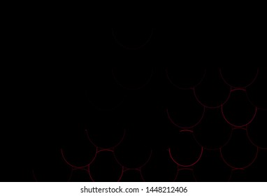 Dark Pink vector cover with spots. Glitter abstract illustration with blurred drops of rain. Completely new template for your brand book.