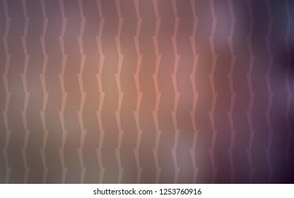 Dark Pink vector cover with stright stripes. Shining colored illustration with sharp stripes. Template for your beautiful backgrounds.