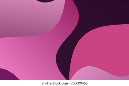 Dark Pink vector crooked abstract pattern. Brand-new colored illustration in blurry style with gradient. The elegant pattern can be used as part of a brand book.