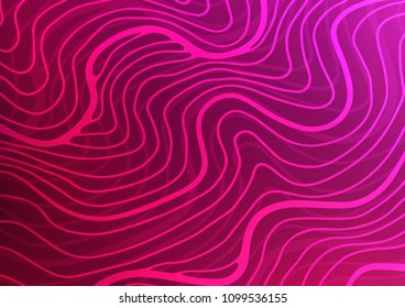 Dark Pink vector doodle blurred texture. Geometric doodle illustration in Origami style with gradient. The completely new template can be used for your brand book.