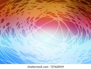 Dark Pink vector doodle blurred background. Modern geometrical abstract illustration with doodles drawn by child. Brand-new design for your business.